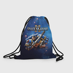 Рюкзак-мешок Captain Titus Warhammer 40000 space marine 2, цвет: 3D-принт