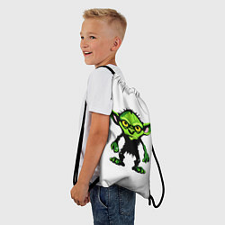 Рюкзак-мешок Зеленый гоблин, цвет: 3D-принт — фото 2