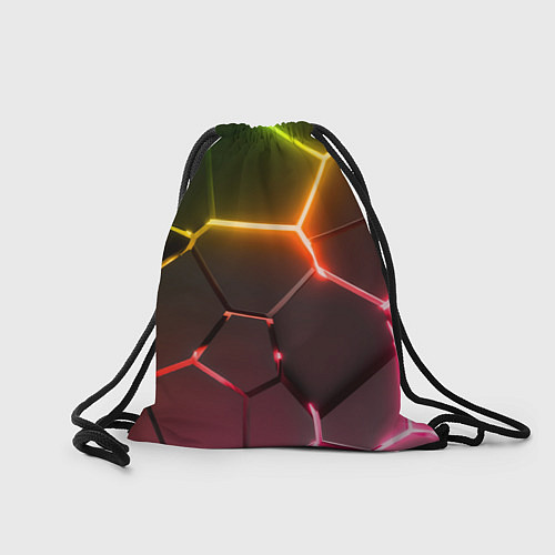 Мешок для обуви Deadlock Bebop неоновые плиты / 3D-принт – фото 2