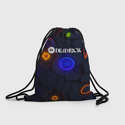 Рюкзак-мешок Deadlock logo текстурные плиты, цвет: 3D-принт