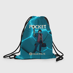 Рюкзак-мешок Pocket Deadlock, цвет: 3D-принт