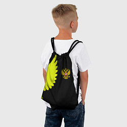 Рюкзак-мешок Герб РФ орёл, цвет: 3D-принт — фото 2