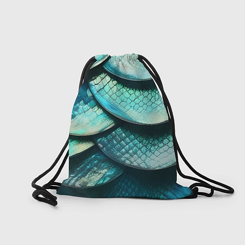 Мешок для обуви Чешуя крупной рыбы / 3D-принт – фото 2