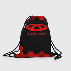 Мешок для обуви Chery - red gradient