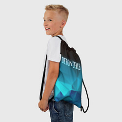 Рюкзак-мешок Dead cells абстрактный стиль, цвет: 3D-принт — фото 2