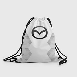 Рюкзак-мешок Mazda white poly, цвет: 3D-принт