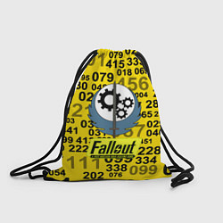 Мешок для обуви Fallout pattern symbol