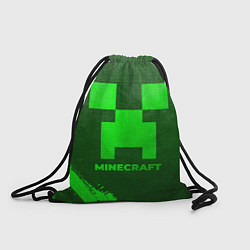 Мешок для обуви Minecraft - green gradient