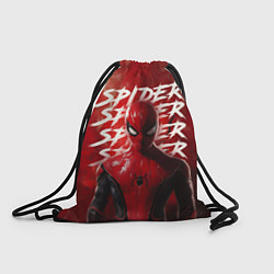 Мешок для обуви Spider-man red background