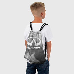 Рюкзак-мешок Infiniti - grey gradient, цвет: 3D-принт — фото 2