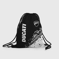 Мешок для обуви Ducati - следы от шин