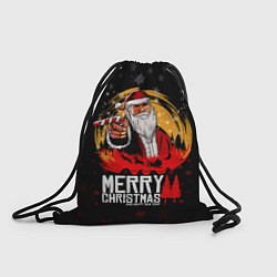 Рюкзак-мешок Новый год read dead redemption, цвет: 3D-принт