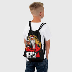 Рюкзак-мешок Новый год read dead redemption, цвет: 3D-принт — фото 2