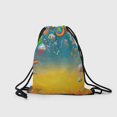 Мешок для обуви Рик и Морти - сюрреалистическая фантазия / 3D-принт – фото 2