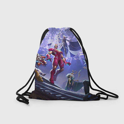 Мешок для обуви Герои Marvel rivals / 3D-принт – фото 2