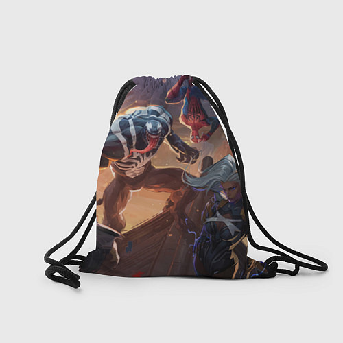 Мешок для обуви Персонажи Marvel rivals / 3D-принт – фото 2