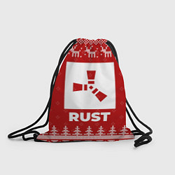 Мешок для обуви Новогодний Rust с оленями