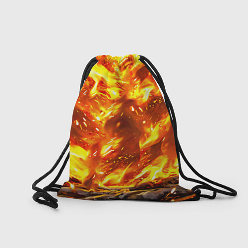 Мешок для обуви Еж в огне / 3D-принт – фото 2