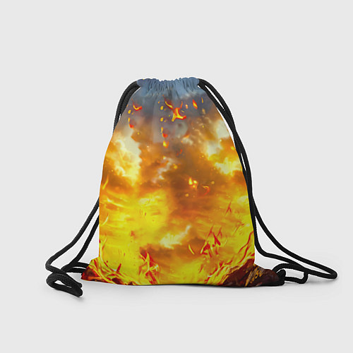 Мешок для обуви Верблюд в огне / 3D-принт – фото 2