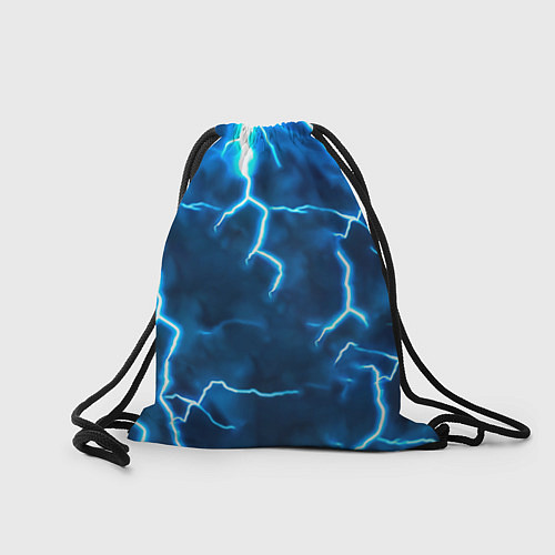 Мешок для обуви Ленивец в разрядах молний / 3D-принт – фото 2