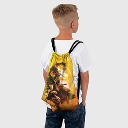 Рюкзак-мешок Скорпион - Mortal Kombat, цвет: 3D-принт — фото 2