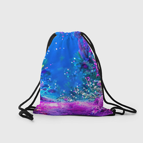 Мешок для обуви Лама в розовом / 3D-принт – фото 2