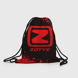 Рюкзак-мешок Zotye - red gradient, цвет: 3D-принт
