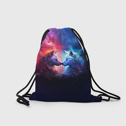 Мешок для обуви Любовь хищников / 3D-принт – фото 2