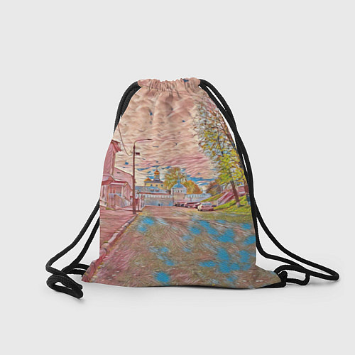 Мешок для обуви Старый город / 3D-принт – фото 2