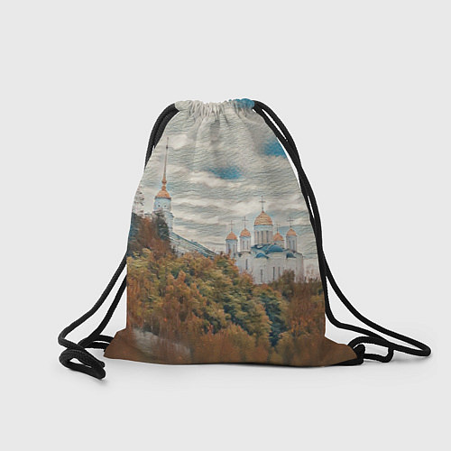 Мешок для обуви Храм на горе / 3D-принт – фото 2
