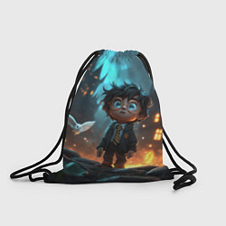 Рюкзак-мешок Маленький удивленный Гарри Поттер, цвет: 3D-принт