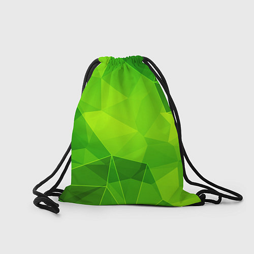 Мешок для обуви Portal green poly / 3D-принт – фото 2