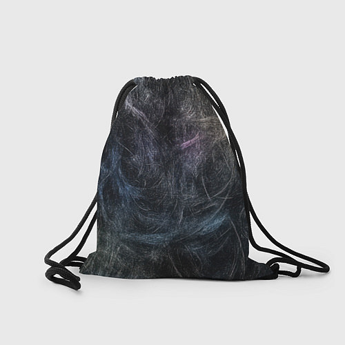 Мешок для обуви Разноцветные хаотичные линии / 3D-принт – фото 2