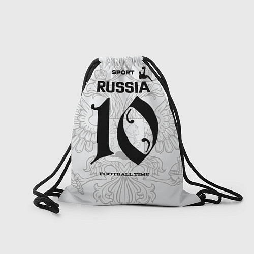 Мешок для обуви Футбольная форма Россия с номером 10 / 3D-принт – фото 2
