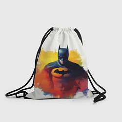 Рюкзак-мешок Бэтмен в краске, цвет: 3D-принт