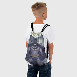 Рюкзак-мешок Бэтмен и полнолуние, цвет: 3D-принт — фото 2
