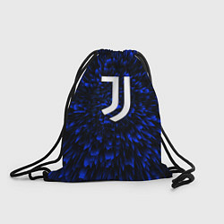 Рюкзак-мешок Juventus blue energy, цвет: 3D-принт