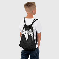 Рюкзак-мешок Знак венома с текстурой симбиота, цвет: 3D-принт — фото 2