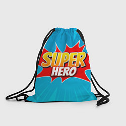 Мешок для обуви Superhero comic style