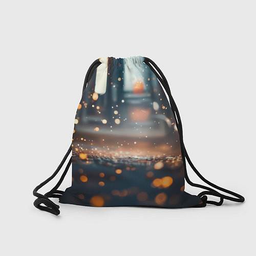 Мешок для обуви Человек паук и золотая пыльца / 3D-принт – фото 2