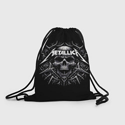 Рюкзак-мешок Metallica - a skull with roses and thorns, цвет: 3D-принт