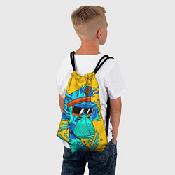 Рюкзак-мешок NFT water ape, цвет: 3D-принт — фото 2