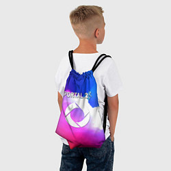 Рюкзак-мешок Portal закат, цвет: 3D-принт — фото 2