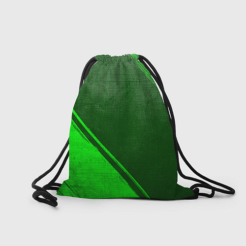 Мешок для обуви Hoffenheim - green gradient вертикально / 3D-принт – фото 2