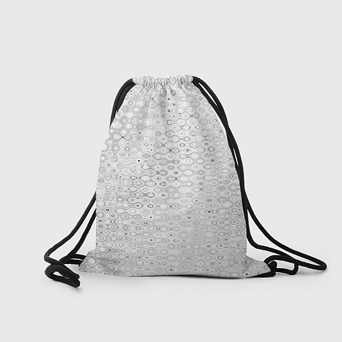 Мешок для обуви Белый с абстрактным узором / 3D-принт – фото 2