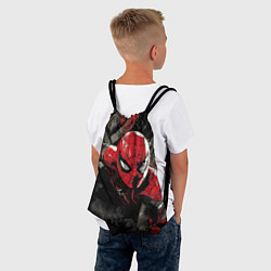 Рюкзак-мешок Человек-паук и красная краска, цвет: 3D-принт — фото 2