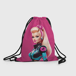 Мешок для обуви Кукла Барби - киберпанк