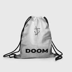 Рюкзак-мешок Doom - white gradient по-центру, цвет: 3D-принт