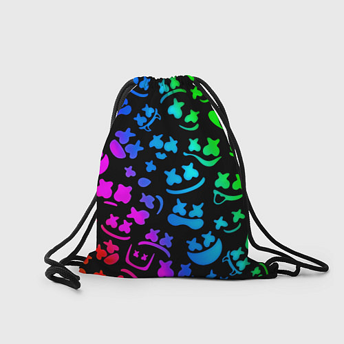 Мешок для обуви Marshmello x NASA gradient / 3D-принт – фото 2