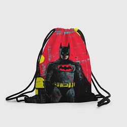 Рюкзак-мешок Бэтмен красками, цвет: 3D-принт